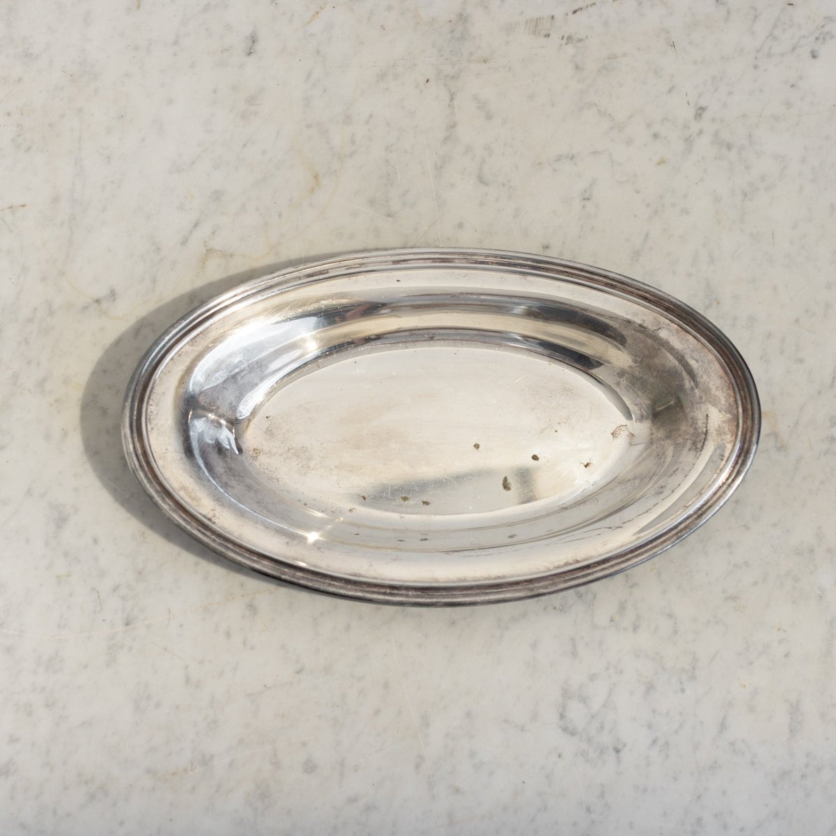 Oval Silver Bread Tray | The Patrick Orbe Collection - elsie green - the french kitchen