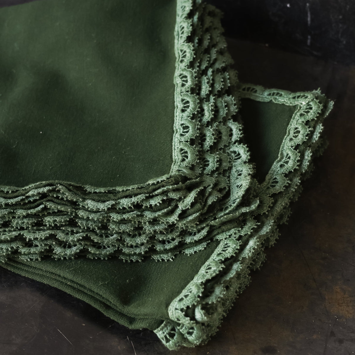 Over-dyed Napkin Set of 6 - elsie green - textiles