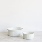 Pair Aluminite Limoges Souffle Molds - elsie green - French Kitchen