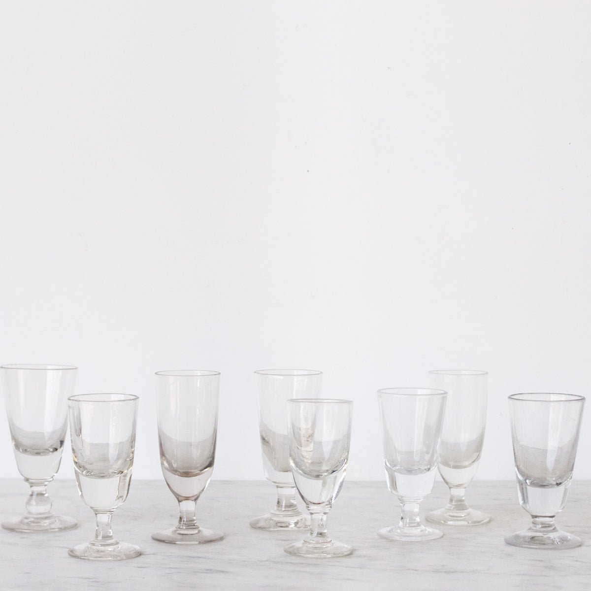 Pair of Antique Absinthe Glasses - elsie green - the french kitchen