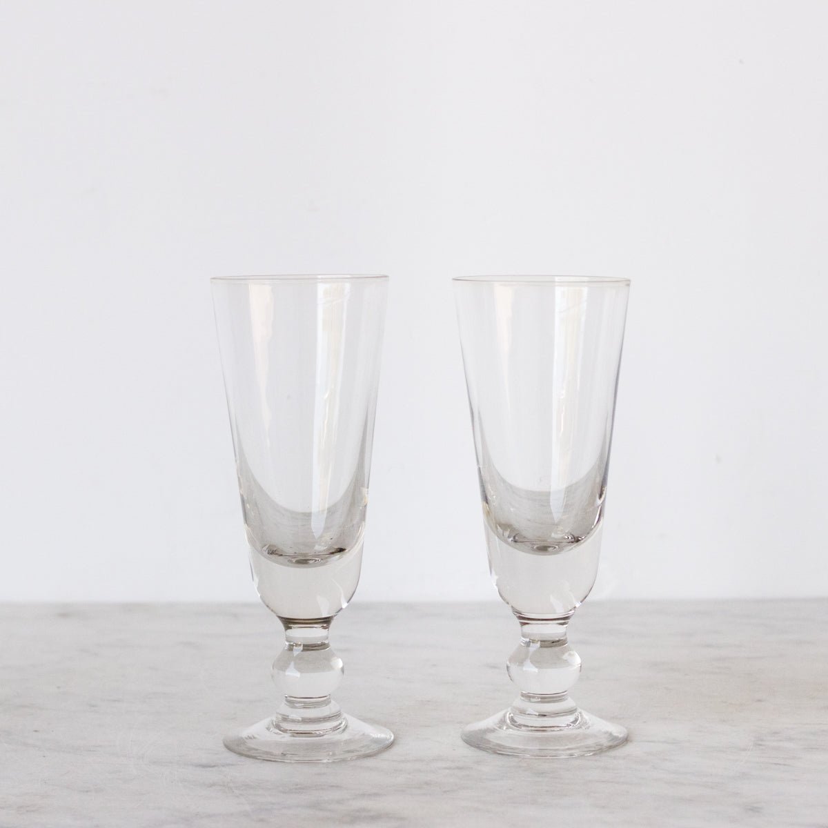 Pair of Antique Absinthe Glasses - elsie green - the french kitchen