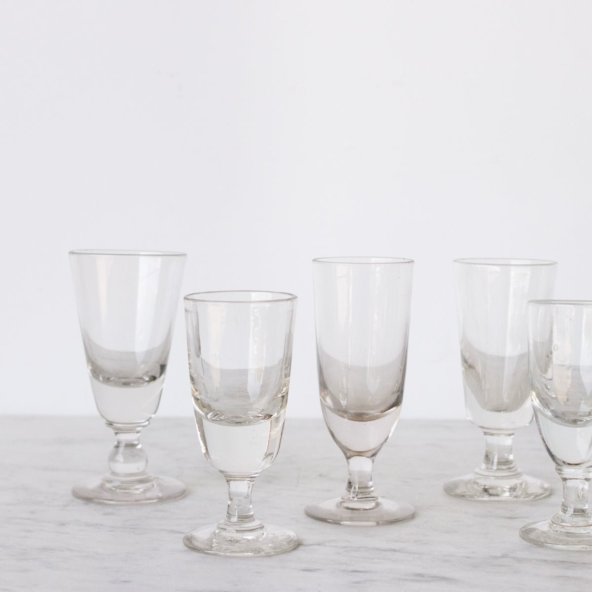 Pair of Antique Absinthe Glasses - elsie green - the french kitchen
