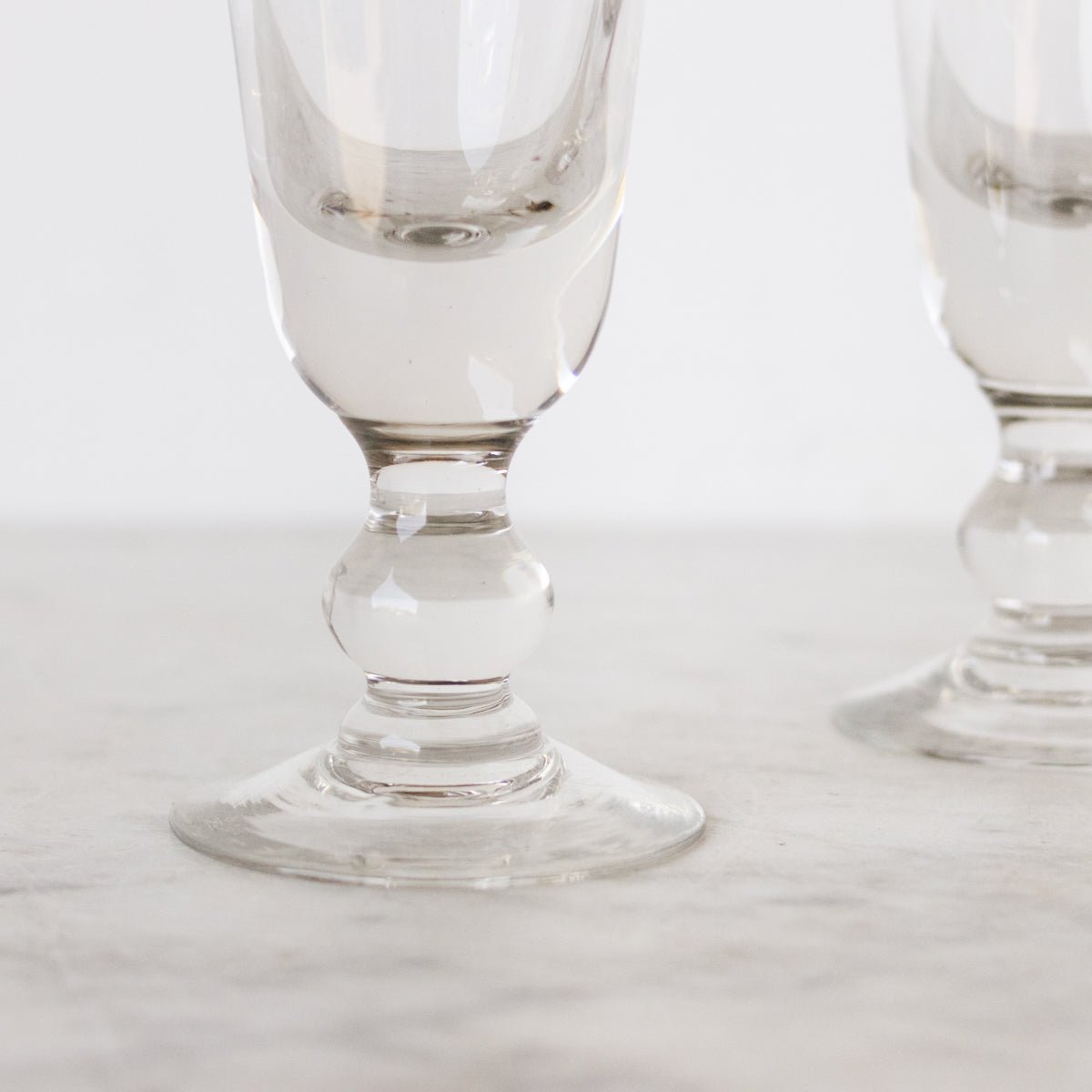 Pair of Antique Absinthe Glasses - elsie green - the french kitchen