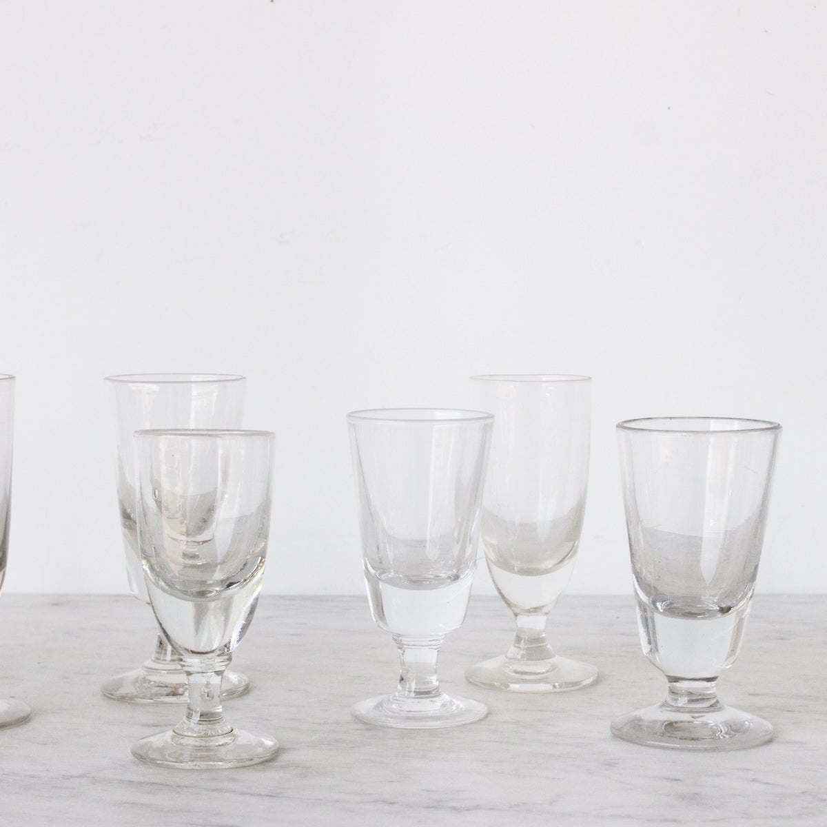Pair of Antique Absinthe Glasses - elsie green - the french kitchen