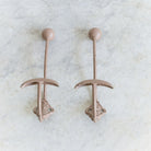 Pair of Antique Coat Hooks No. 135 - elsie green - decor