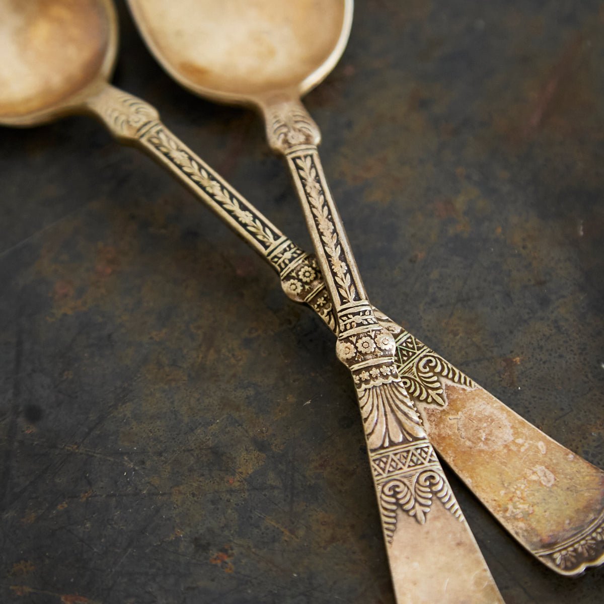 Pair of Antique Eastlake Tablespoons | The Patrick Orbe Collection - elsie green - the french kitchen