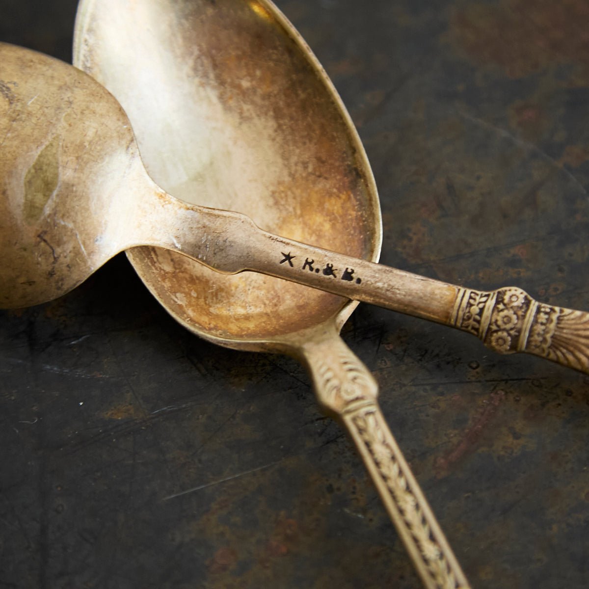 Pair of Antique Eastlake Tablespoons | The Patrick Orbe Collection - elsie green - the french kitchen