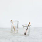 Pair of Antique Jam Jars with Wood Utensils - elsie green - The French Kitchen