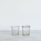 Pair of Antique Jam Jars with Wood Utensils - elsie green - The French Kitchen