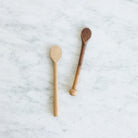 Pair of Antique Jam Jars with Wood Utensils - elsie green - The French Kitchen