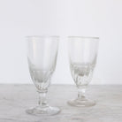 Pair of Antique Optic Absinthe Glasses - elsie green - the french kitchen