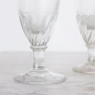 Pair of Antique Optic Absinthe Glasses - elsie green - the french kitchen