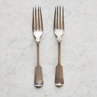 Pair of Antique Roger's Bros. Fiddle Dinner Forks | The Patrick Orbe Collection - elsie green - the french kitchen