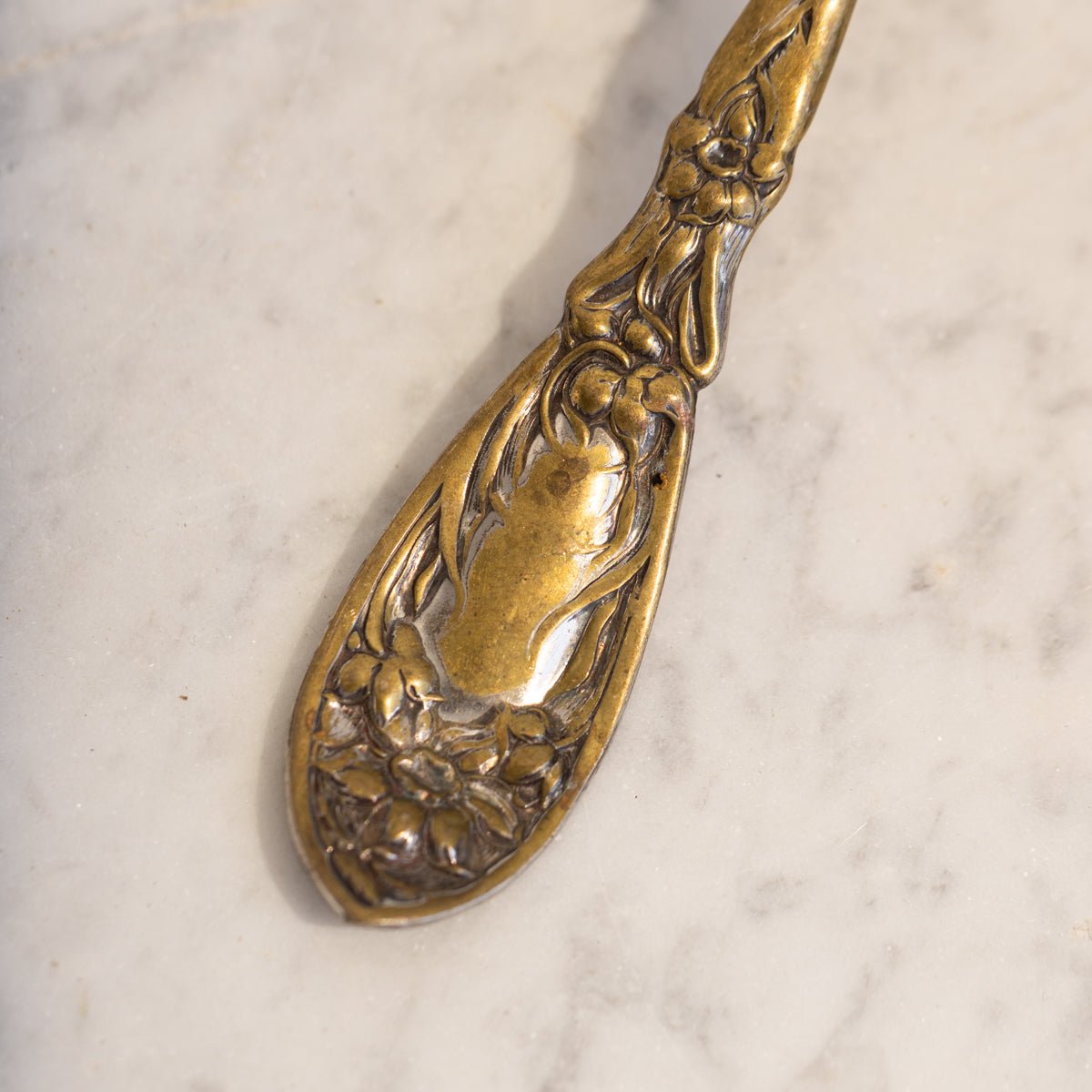 Pair of Antique Tablespoons | The Patrick Orbe Collection - elsie green - the french kitchen