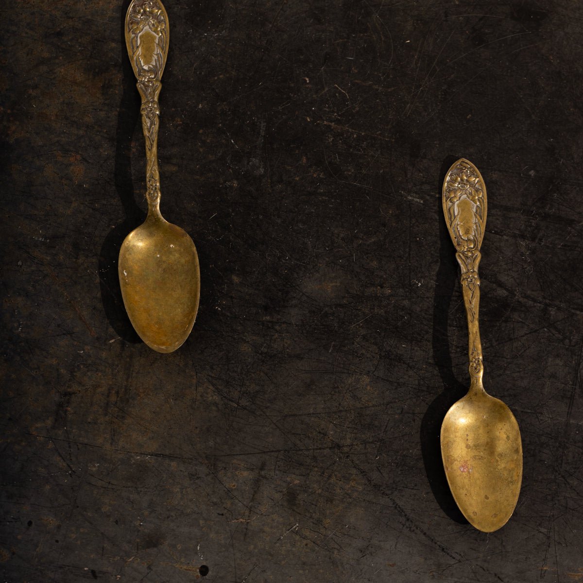 Pair of Antique Tablespoons | The Patrick Orbe Collection - elsie green - the french kitchen