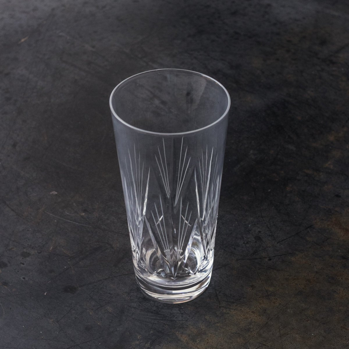 Pair of Art Deco Crystal Bar Glasses - elsie green - the french kitchen