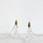 Pair Of Baccarat Crystal Lamps - elsie green - Decor
