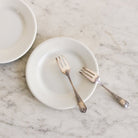 Pair of Bistro Plates with Pair of French Forks - elsie green - The French Kitchen