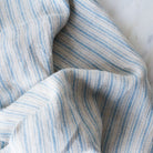Pair of Boat Stripe Kitchen Towels | Chambray - elsie green - textiles