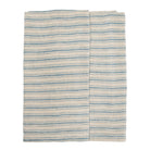 Pair of Boat Stripe Kitchen Towels | Chambray - elsie green - textiles