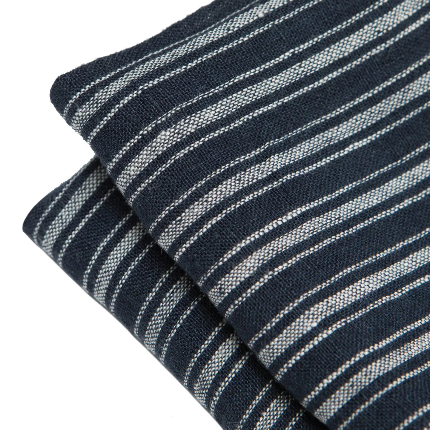 Pair of Boat Stripe Kitchen Towels | Indigo - elsie green - textiles