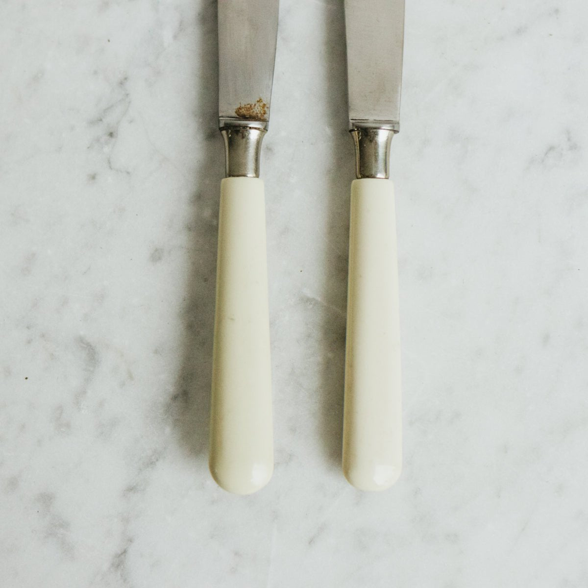 Pair Of Bone Petite Knives - elsie green - The French Kitchen