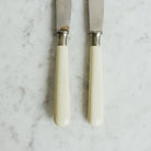 Pair Of Bone Petite Knives - elsie green - The French Kitchen