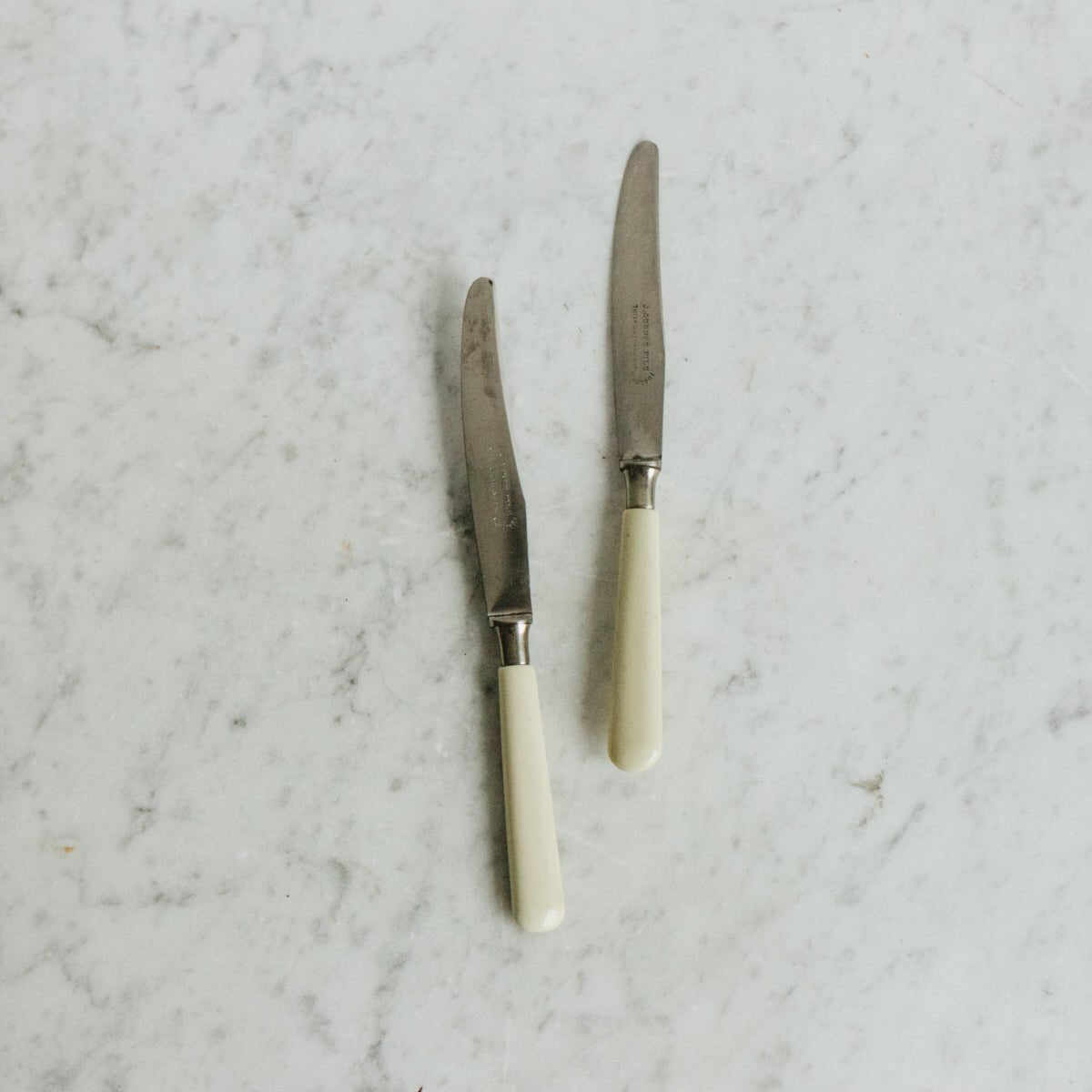 Pair Of Bone Petite Knives - elsie green - The French Kitchen