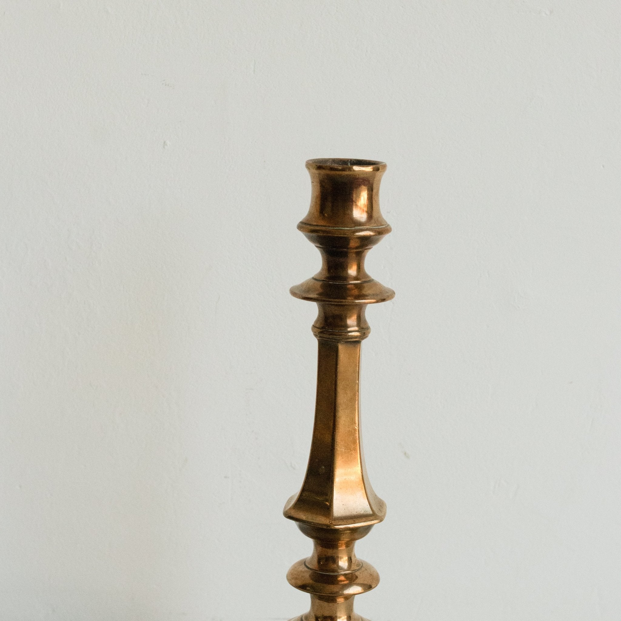 Pair Of Brass Candlesticks - elsie green - Decor