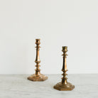 Pair Of Brass Candlesticks - elsie green - Decor