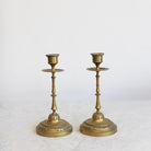 Pair of Brass Candlesticks - elsie green - Decor