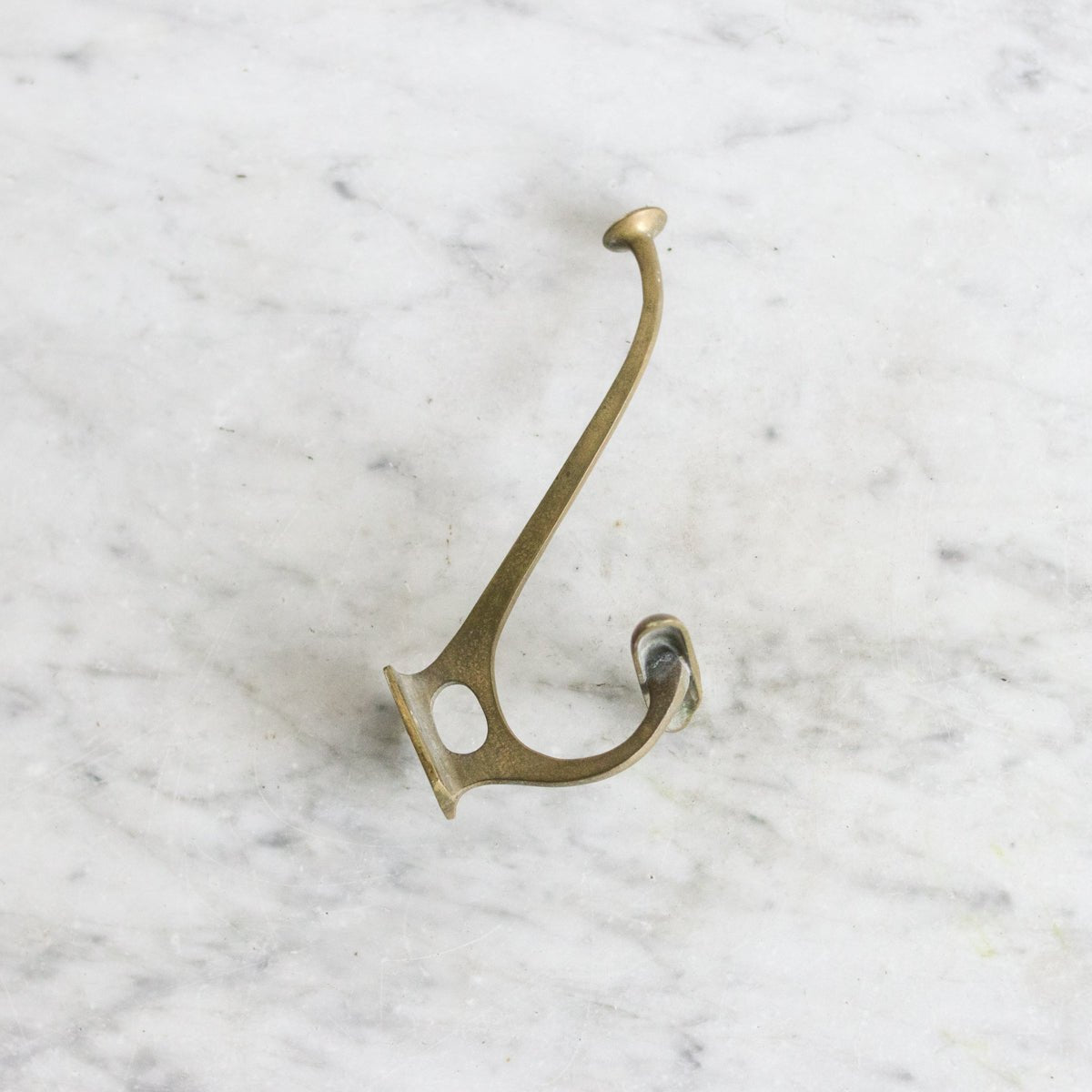 Pair Of Brass Coat Hooks - elsie green - decor