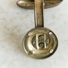 Pair Of Brass Plated Coat Hooks - elsie green - decor