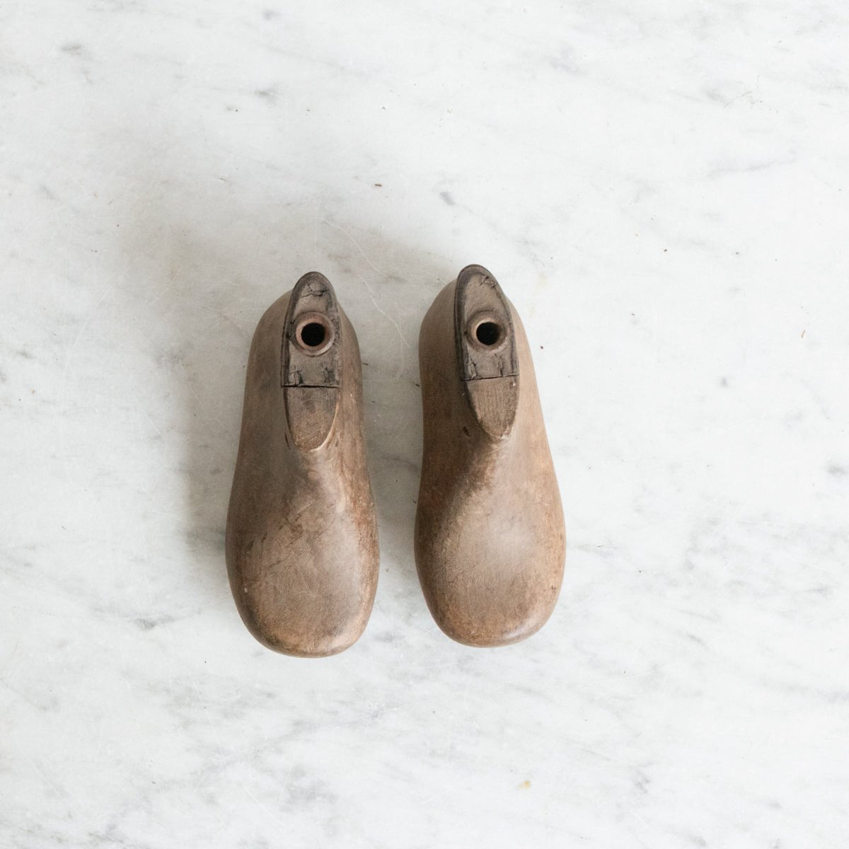 Pair of Child's Shoe Molds - elsie green - decor