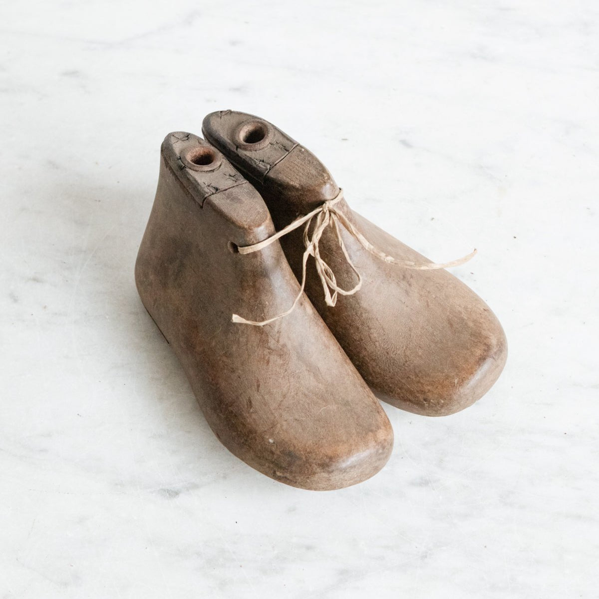 Pair of Child's Shoe Molds - elsie green - decor
