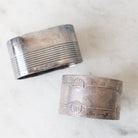 Pair Of Christofle Napkin Rings - elsie green - The French Kitchen