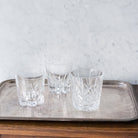 Pair Of Crystal Bar Glasses - elsie green - The French Kitchen