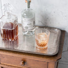 Pair Of Crystal Bar Glasses - elsie green - The French Kitchen