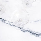 Pair of Crystal Champagne Coupes - elsie green - The French Kitchen