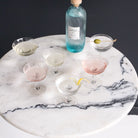 Pair of Crystal Champagne Coupes - elsie green - The French Kitchen