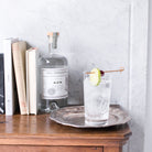 Pair of Crystal Tall Bar Glasses - elsie green - The French Kitchen