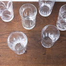 Pair of Crystal Tall Bar Glasses - elsie green - The French Kitchen