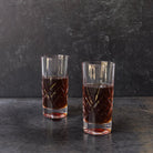 Pair of Crystal Tumblers - elsie green - the french kitchen