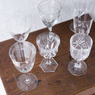 Pair Of Crystal Wine Glasses - elsie green - The French Kitchen