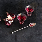 Pair Of Cut Crystal Aperitif Glasses - elsie green - The French Kitchen