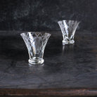 Pair Of Cut Crystal Aperitif Glasses - elsie green - The French Kitchen