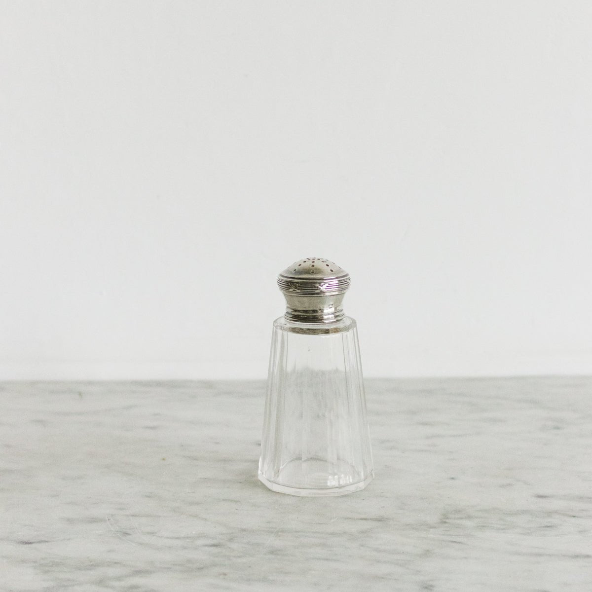 Pair of Cut Glass Shakers - elsie green - the french kitchen