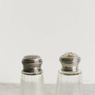 Pair of Cut Glass Shakers - elsie green - the french kitchen