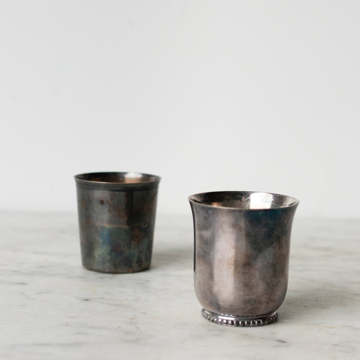 Pair of Ercuis Christening Cups - elsie green - the french kitchen