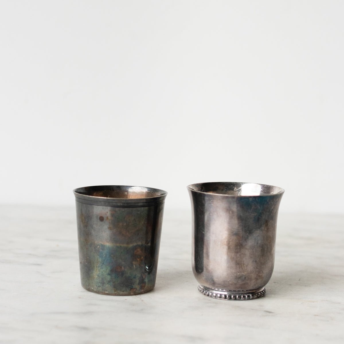 Pair of Ercuis Christening Cups - elsie green - the french kitchen